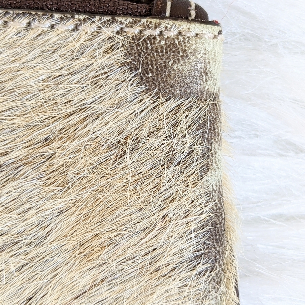 lli New York Hair On Hide Western Wristlet Boho Chic - Picture 7 of 7